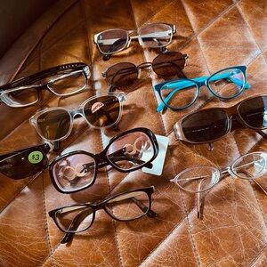 Vintage 10 Frame eyeGlasses  (Anne Klein , Zianni , Saks,Guni